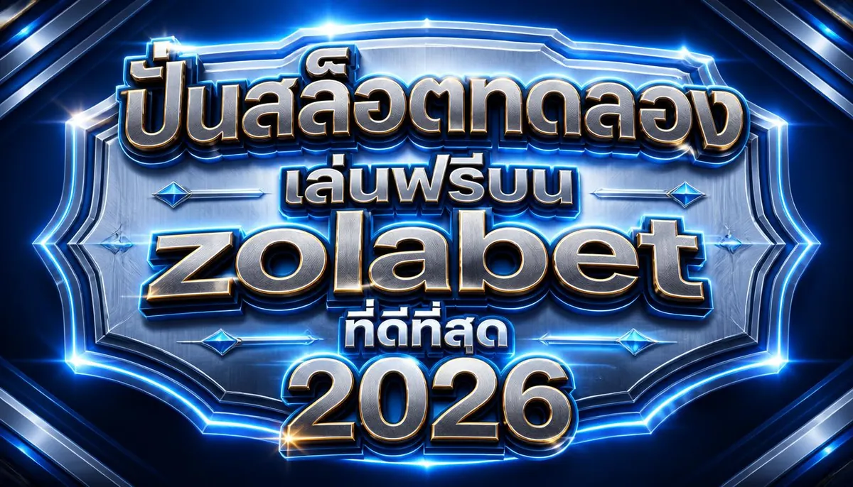 ปั่นสล็อตทดลอง เล่นฟรีบน zolabet ที่ดีที่สุด 2026